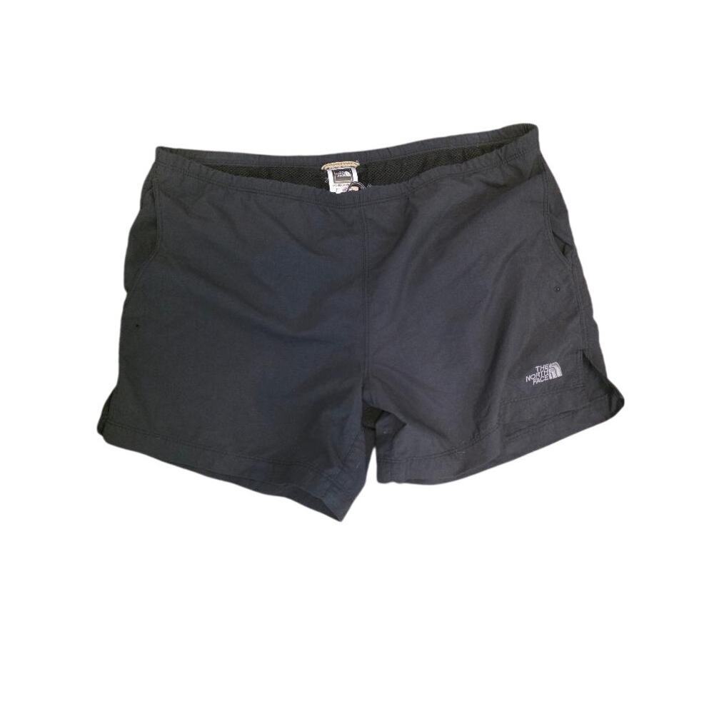 The North Face Womens Shorts Small Black Nylon Lined Hiking Outdoor